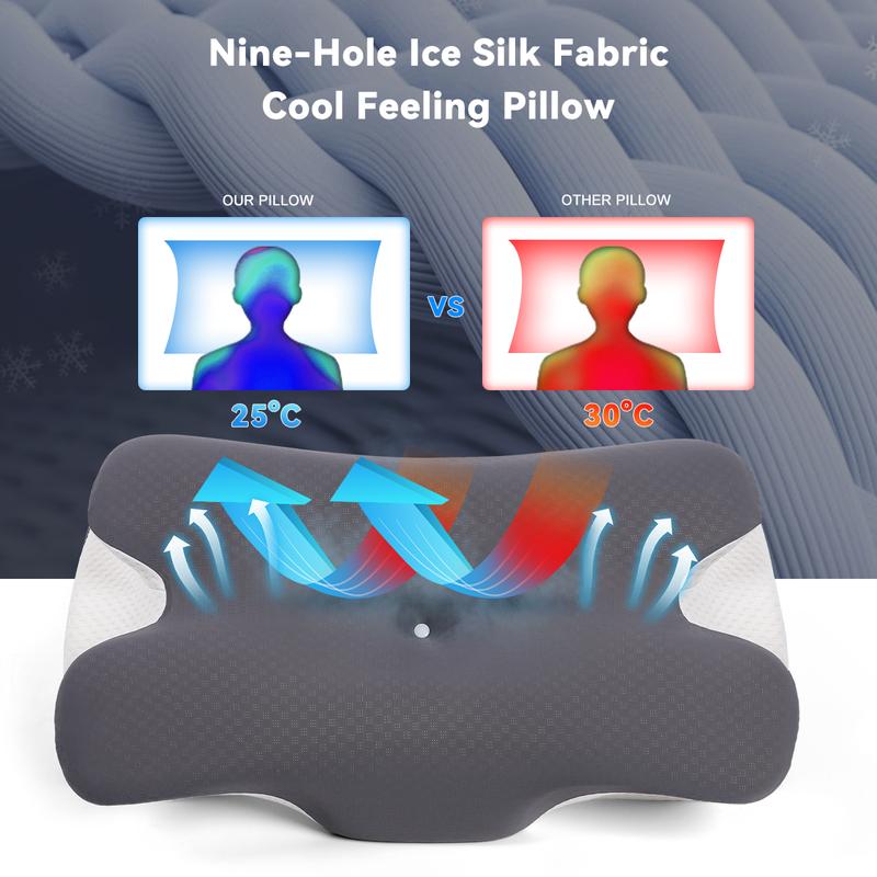 CloudNest™ Ergonomic Alignment Sleep Pillow