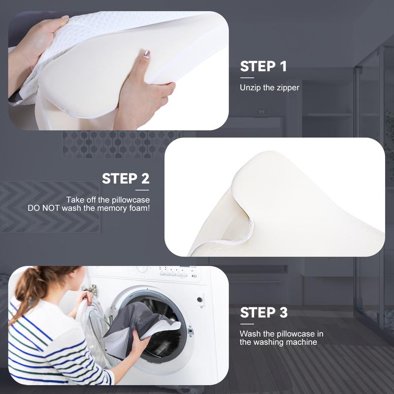 CloudNest™ Ergonomic Alignment Sleep Pillow