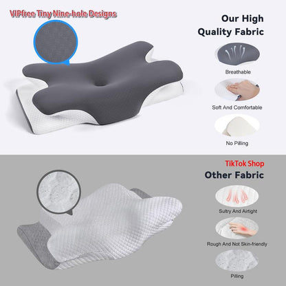 CloudNest™ Ergonomic Alignment Sleep Pillow