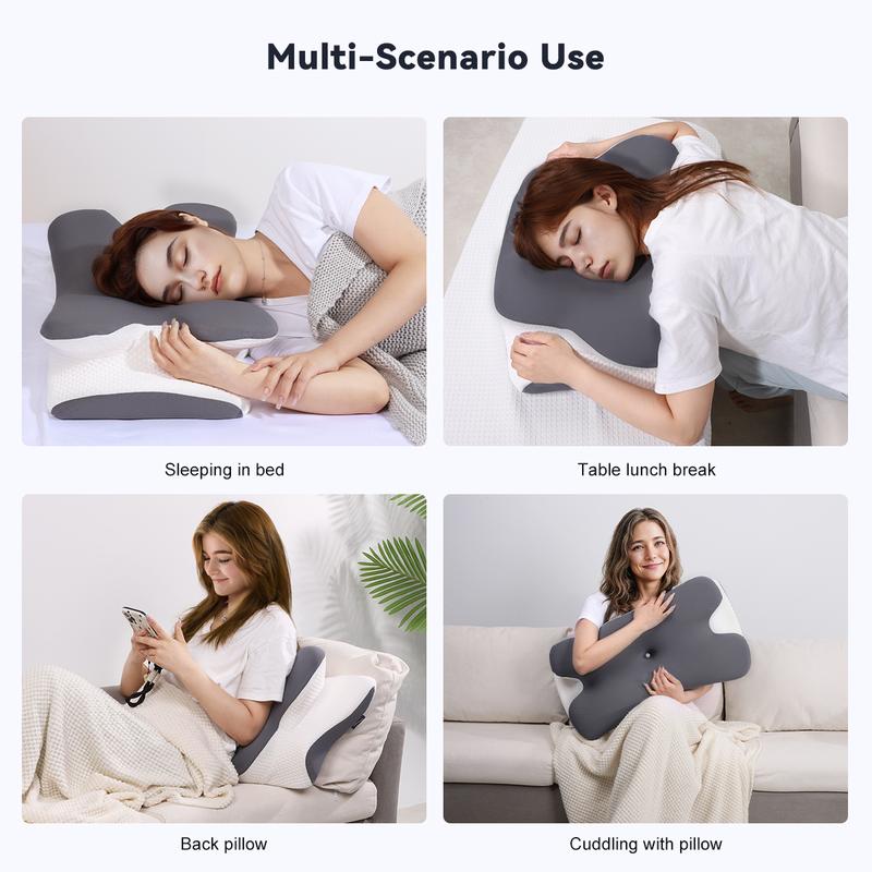CloudNest™ Ergonomic Alignment Sleep Pillow